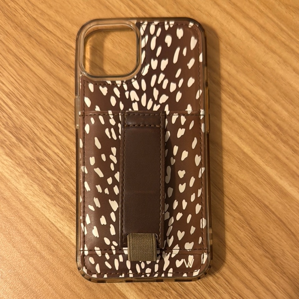 Brown Patterned Phone Case